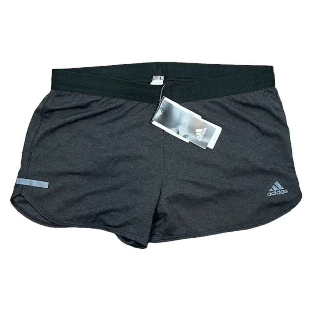 NWT Adidas Corechill Short Climachill‎ Women's Charcoal Lined Size Small
